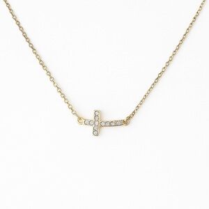 ⚜️💎 Elegant Unique Design Gold Cross Necklace ❤️‍🔥